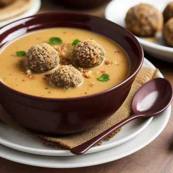 Суп Две капусты с мясными шариками